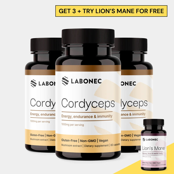 Labonec Cordyceps Mushroom Capsules